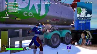 FORTNITE  BATTLE ROYALE  SQUADS  PLAYING WITH SAVAGE  SEASON 3  CHAPTER 4 VICTORY ROYALE [upl. by Capon]