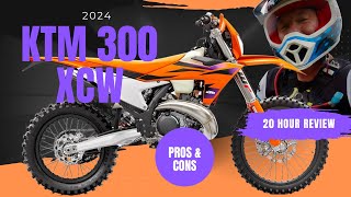 2024 KTM 300 XCW  20 Hour Review [upl. by Martres802]