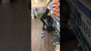 Three people with garbage bags inside Lucky in San Leandro California [upl. by Stichter]