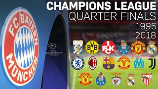 Champions League Quarter Finals  All FC Bayern matches  Highlights [upl. by Casilda]