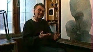 Interview with Beksiński quotPeople and Eventsquot 1993 [upl. by Gerk97]