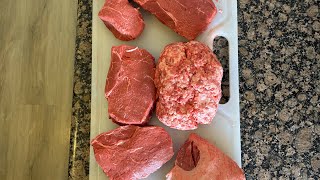 Instead of buying top sirloin steaks I break down the whole thing for half the price [upl. by Odla411]