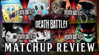 Reacting To YOUR Favorite DEATH BATTLE Ideas  VS Matchup Review 4 [upl. by Wendelin]