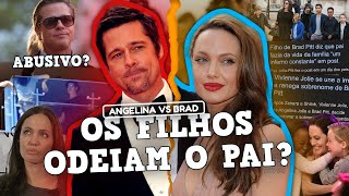 A RELAÇÃO ABUSIVA DE ANGELINA JOLIE E BRAD PITT… o sr e sra smith da vida real [upl. by Rhyne]