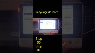 تدوير الحبر recyclage de toner konicaminolta [upl. by Morly672]