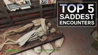 Fallout 4  Top 5 Saddest Encounters [upl. by Wivinia]