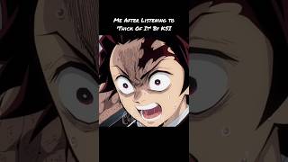 Me After Listening To Thick Of It of KSI😵 Tanjiro Edit  Demon Slayer 4k amv  anime edit amv [upl. by Simson753]