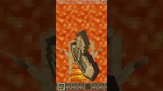 Minecraft PE boat Lava MLG minecraft gaming [upl. by Batish]