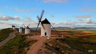 Don Quixote Windmills Ciudad Real [upl. by Ainnos175]