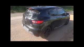 CLIO 4 RS 200 EDC SOUND EXHAUST REV LAUNCH CONTROL KTEC [upl. by Noskcaj109]