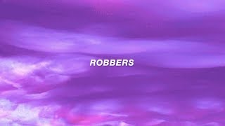 Robbers Lyric Video  The 1975 [upl. by Ilrebmyk]