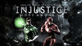 Injustice Gods Among Us Green Lantern New 52 vs Flash New 52 Gameplay [upl. by Maria]