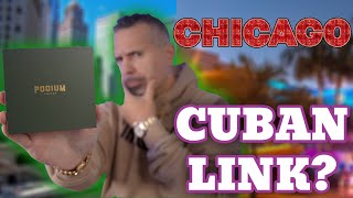 Podium Chicago Cuban Link Chain Review [upl. by Fang]