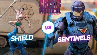 Sentinels Vs SHIELD  Marvel Crisis Protocol Battle Report 66 [upl. by Erdman99]