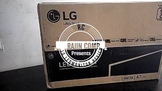 LG LED 19 inch Monitor Unboxing amp Review  LG19M38HB [upl. by Idelia]