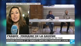 Primaire de la gauche  Participation en nette hausse lors du 2e tour [upl. by Anahsed875]