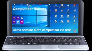 008  Como Acessar outro Computador via Rede [upl. by Eigger]