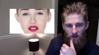 Miley Cyrus  Wrecking Ball REAction [upl. by Hollis446]