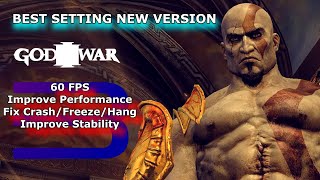 Rpcs3 God Of War 3 60fps Best setting New Version 100 Work [upl. by Arrehs999]