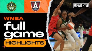 Seattle Storm vs Atlanta Dream  FULL GAME HIGHLIGHTS  July 14 2024 [upl. by Ocsic]