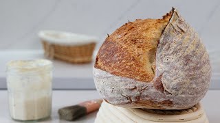 How I Make Sourdough Bread Every Day In LESS Than 30 Minutes handson time [upl. by Yerffoej]