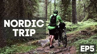 На велосипеде по Норвегии Горы леса холода и дожди Nordic Trip ep5 [upl. by Lednahs]