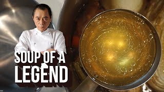 Making a LEGENDARY Shio Ramen Soup Sanosan Recipe [upl. by Aynodal]