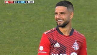 Lorenzo Insigne Toronto FC Debut Creare 4 Goals 23072022 [upl. by Harty]