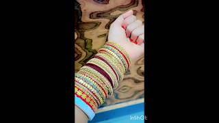 bangles collection youtube shorts youtube video videos prity vlogs [upl. by Ylro]