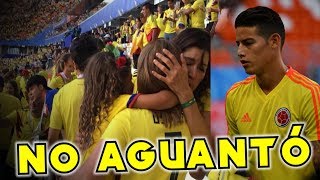 No se Pudo Contener  Hija De James Rodriguez NO Aguantó y Quebró En Llanto en La Derrota Colombiana [upl. by Leimad]