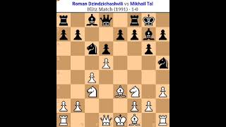 Romen vs Mikhail Tal Tal Chess game Tal best sacrificeschessmaster tal [upl. by Elrae41]