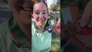 Run the Alamo 10 miler with me newyorkcitymarathon marathontraining marathonready runwithme [upl. by Nerraw]