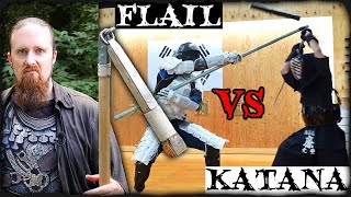 They See Him Flailin They Hatin War Flail vs Katana Fight Reaction [upl. by Canotas]