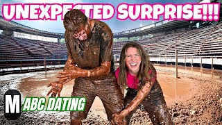 Unexpected SURPRISE  Mud Wrestling  ABC Dating [upl. by Osbourne907]