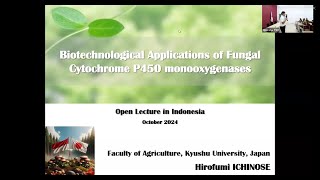 Biotechnological Application of Fungal Cytochrome P450 Monooxygenases [upl. by Franciskus]