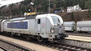 HD Arlbergbahn METRANS Vectron 383 401 mit UEX UrlaubsExpress Ausfahrt aus LandeckZams [upl. by Lisbeth]