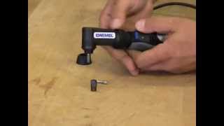 Dremel 575 Right Angle Attachment [upl. by Ahseikal]