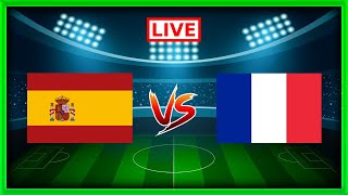 🔴 Spain vs France  EURO 2024  Live Match Commentary 🔴 [upl. by Gniliem]