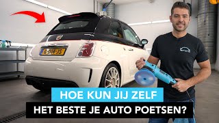 Hoe kun jij zelf het beste je auto poetsen Bekijk hier de uitleg  Stipt Polish Point [upl. by Lauree345]