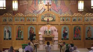 Divine Liturgy  7282024  St Elias Orthodox Church New Castle PA [upl. by Ap]