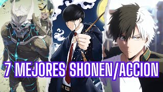 7 Mejores Animes Shonen de ACCIÓN de la Actualidad [upl. by Lantha]