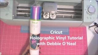 Cricut Holographic Vinyl Tutorial [upl. by Eleik]