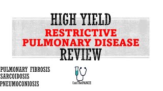 Restrictive Pulmonary Diseases Review  Mnemonics And Proven Ways To Memorize for the PANCE PANRE [upl. by Ydnas51]