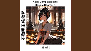 Acala Compassionate Rescue Dharani 1 不動明王慈救咒 [upl. by Eiresed788]