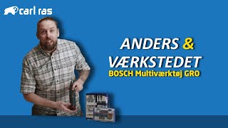 Anders amp Værkstedet  Bosch multiværktøj GRO 12 V [upl. by Koblas]