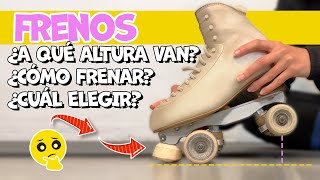 ¿CÓMO FRENAR CON PATINES [upl. by Ekusoyr]