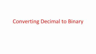 ASCII binary decimal hexadecimal [upl. by Rodmur]