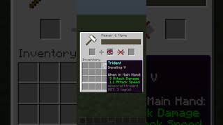 Enchanting Tools in Minecraft Java Edition  Riptide 3 Enchantment Minecraft [upl. by Pember321]