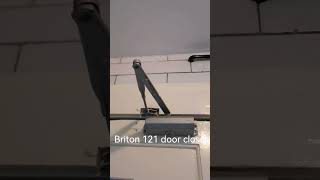 briton 121 door closer [upl. by Kcirttap858]