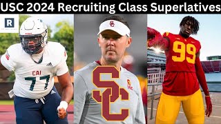 2024 USC Recruiting Class Superlatives  USC Football Recruiting [upl. by Daahsar88]